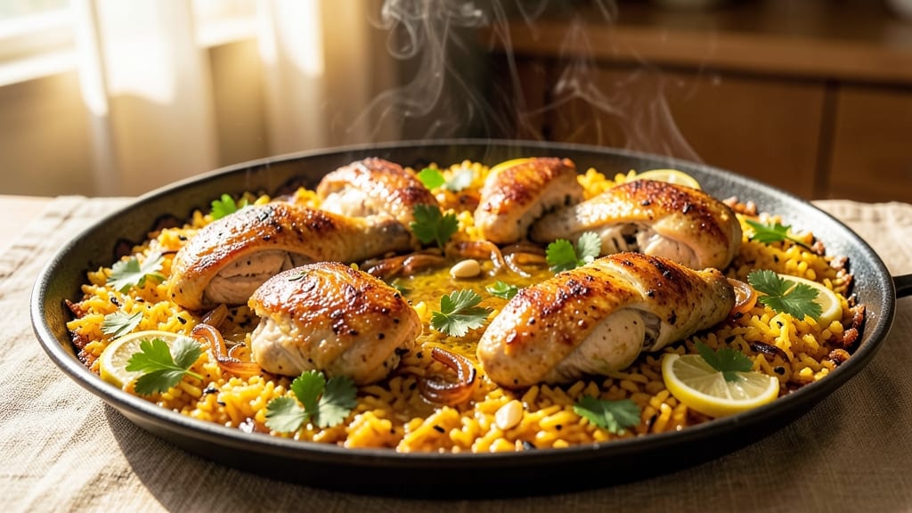 Chicken Paella Recipe: Saffron-Infused Rice with Smoky Chicken and Crispy Bottom