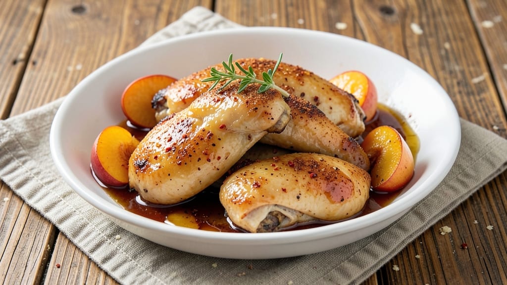 Chicken With Canned Peaches Recipe: Sweet-Tart Balance in One-Pan Magic