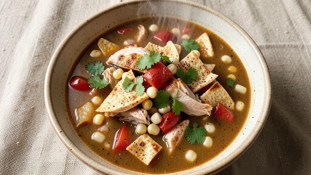 Chili's Copycat Chicken Tortilla Soup Recipe: Creamy Tomato Base With Crunchy Celery Crown