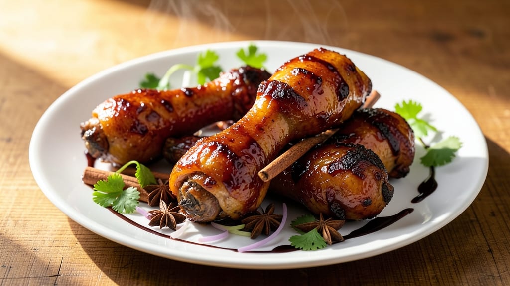 Chinese Chicken Drumsticks Recipe: Five-Spice Glaze for Crispy, Aromatic Bites