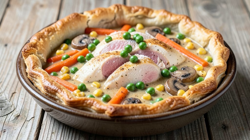 Cracker Barrel Chicken Pot Pie Copycat Recipe: Flaky Crust and Savory Gravy Perfection