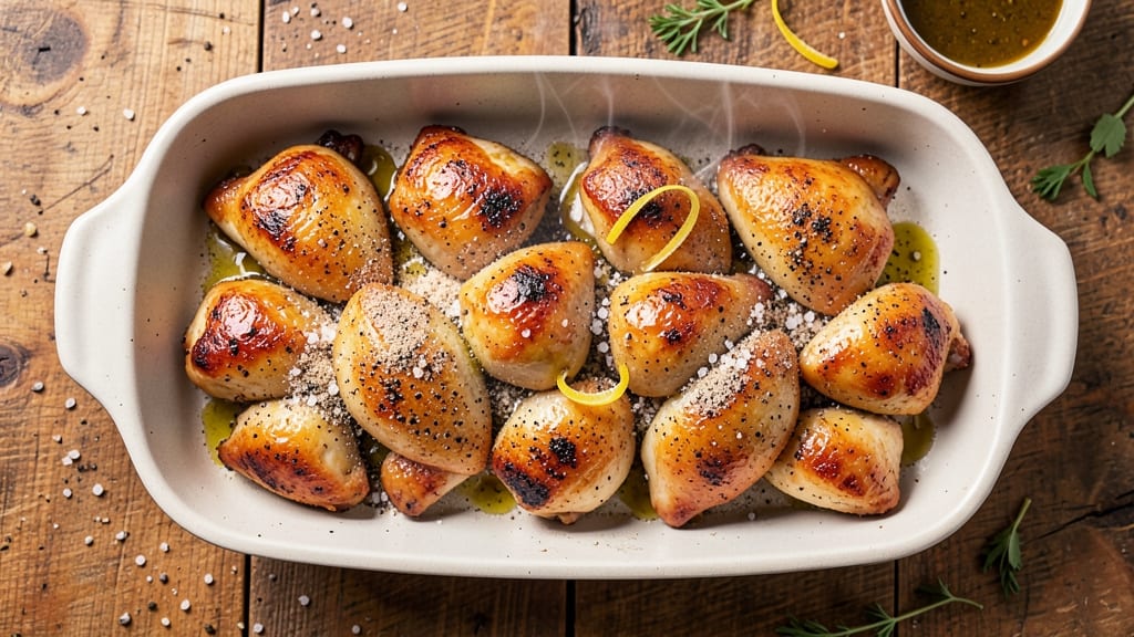 Best Baked Cut-Up Chicken Recipe: Crispy Skin, Juicy Meat in One Pan