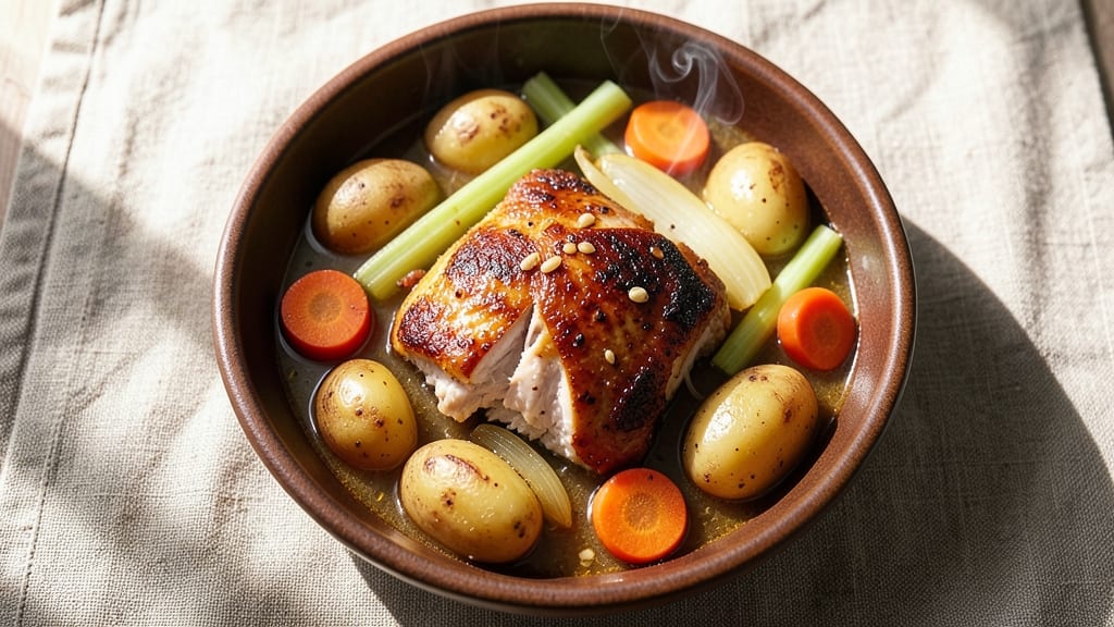 Best Slow Cooker Chicken Stew Recipe With Potatoes: Hearty Potato-Chicken Stew in 4 Hours