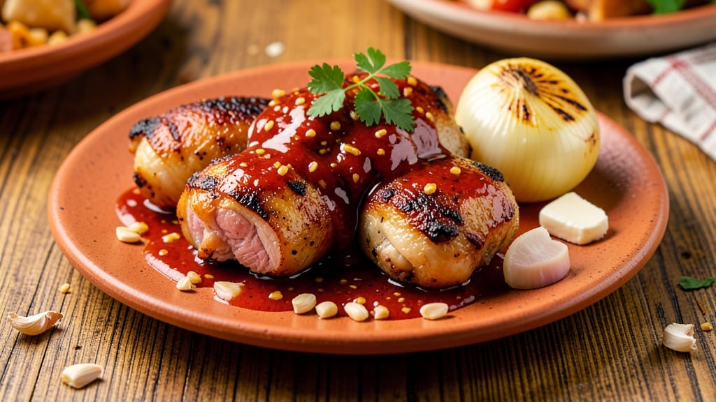 Bachan Sauce Chicken Recipe: Buttery Garlic Herb Chicken in Rich Tomato Gravy