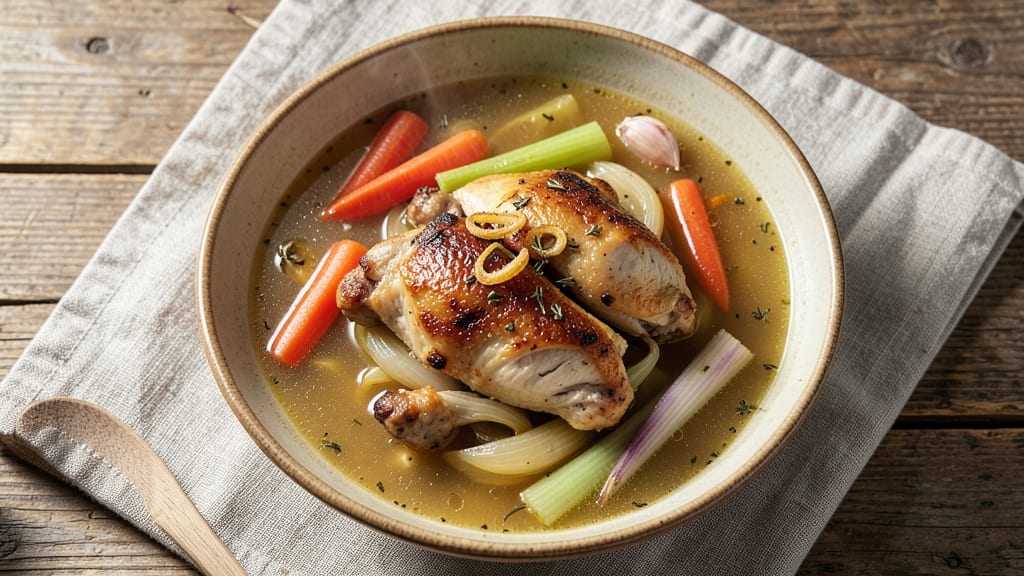 Basic Chicken Soup Recipe From Scratch: Homemade Healing in a Bowl