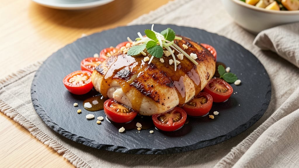 Baked Mango Chicken Breast Recipe: Tropical Caramelized Glaze with Juicy Core