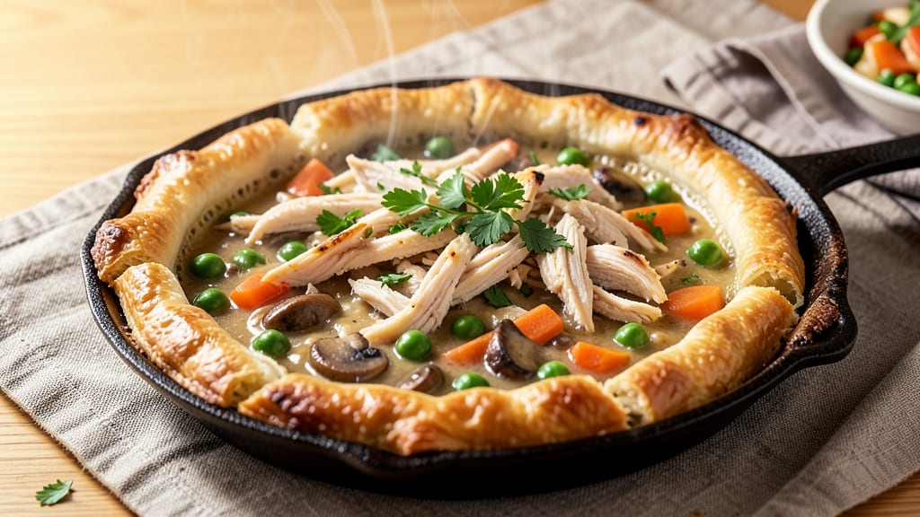 Bisquick Impossibly Easy Chicken Pot Pie Recipe: One-Pan Creamy Comfort in 20 Minutes