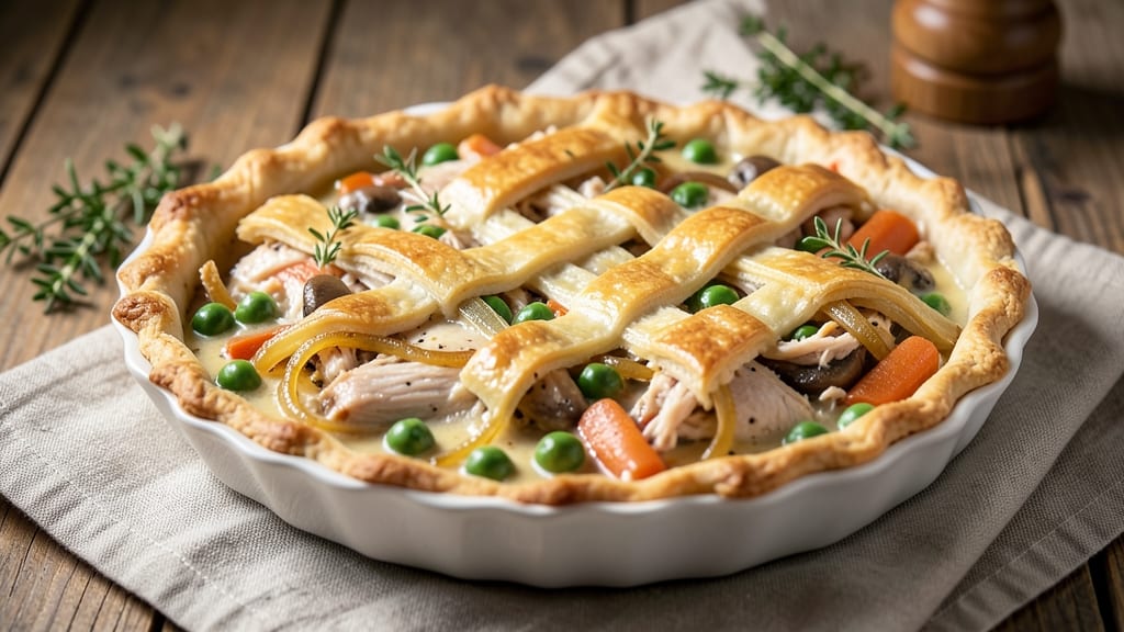 Authentic Chicken Pot Pie Recipe: Homestyle Crust With Flaky Layers