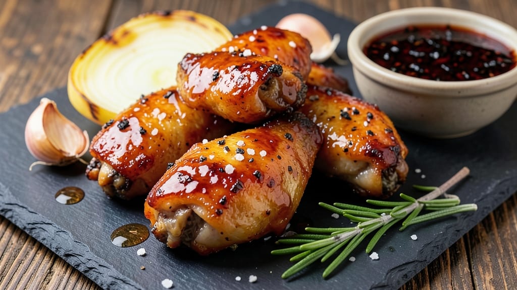 Baked Chicken Wings Black Folks Recipe: Soul-Fried Crispy With Spicy Tangy Glaze