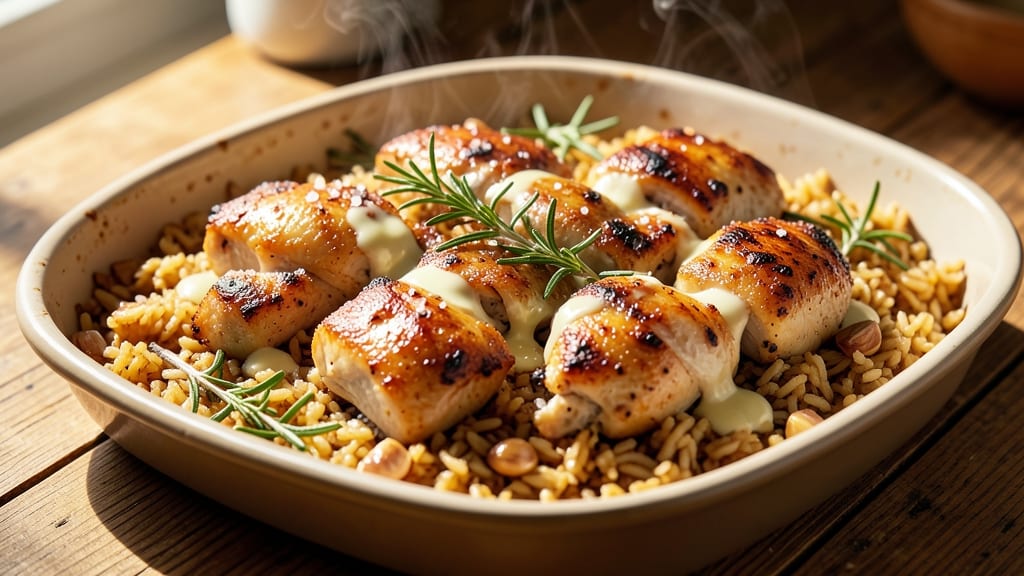 Baked Chicken With Knorr Rice Recipe: One-Pan Meal Prep Magic
