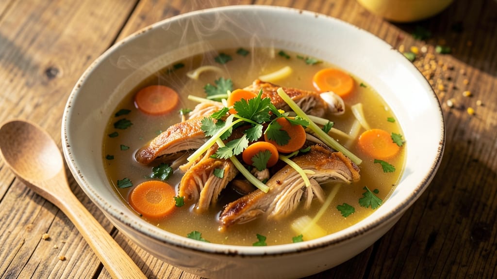Bubby's Chicken Soup Recipe: Homestyle Warmth With Herbed Dumplings