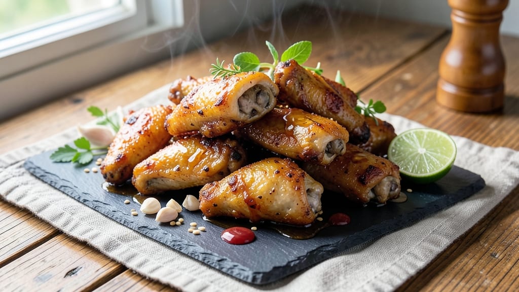 Baked Marinated Chicken Wings Recipe: Honey-Garlic Glaze That Sticks to Every Bite