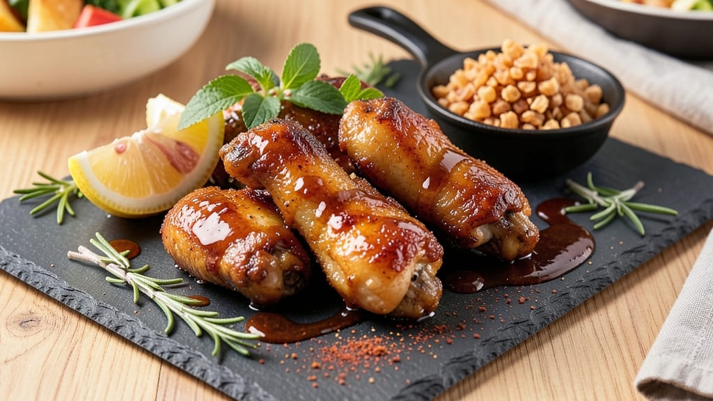 Baked Honey Barbecue Chicken Wings Recipe: Sticky-Glazed Crunch With Caramelized Edges