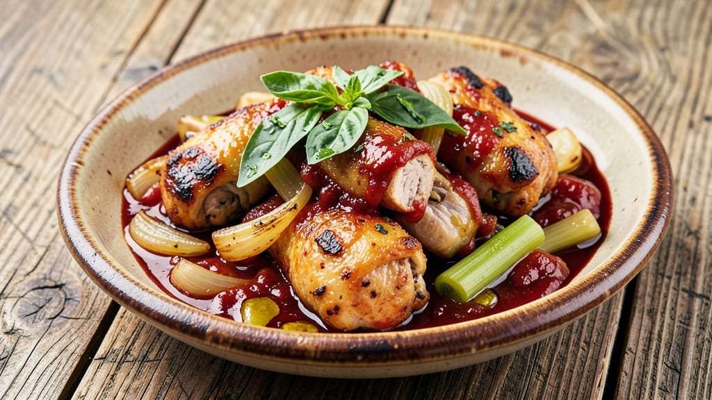 Grandma's Chicken Cacciatore Recipe With Tomato Sauce: Slow-Simmered Richness With Herbs and Wine