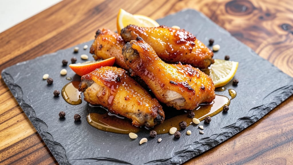 Honey Lemon Pepper Chicken Wings Recipe: Crispy Bites with Tangy-Sweet Glaze