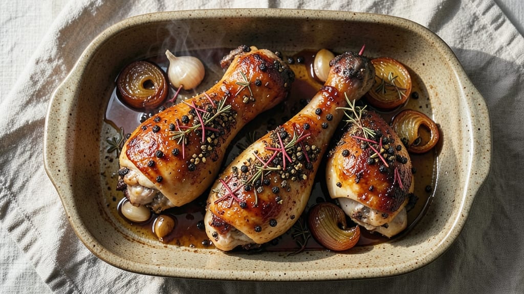 Juicy Baked Chicken Legs Recipe: Crispy Skin, Moist Meat Every Time