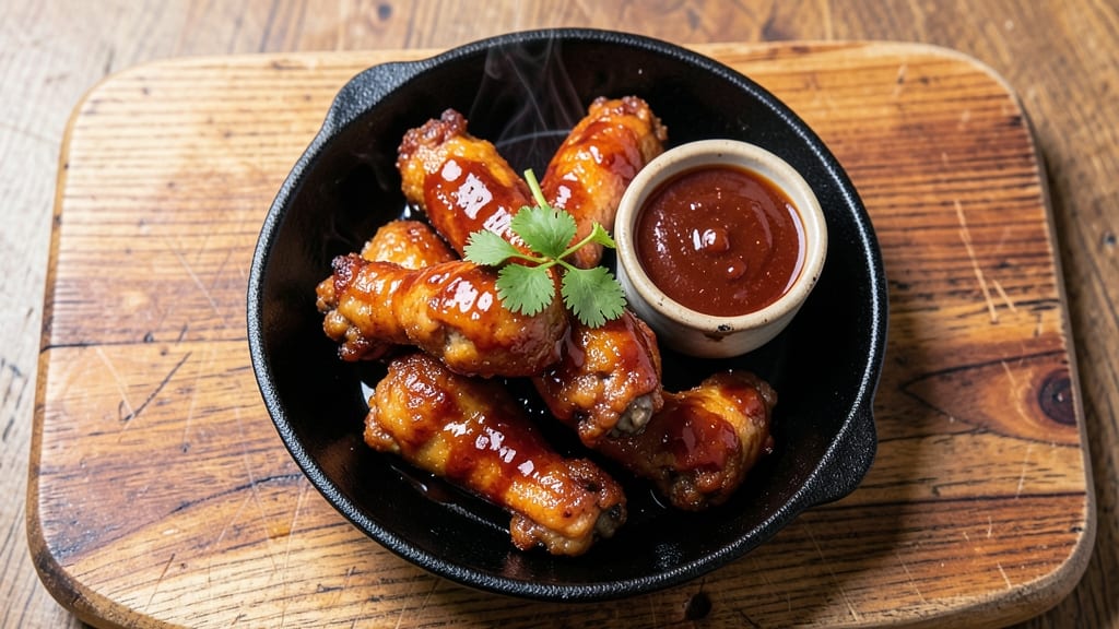 KFC-Style Chicken Hot Wings Recipe: Spicy-Sweet Glaze That Sticks Like the Original