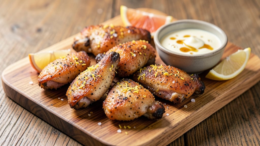 Lawry's Lemon Pepper Chicken Wings Recipe: Crispy Bites with Zesty Kick
