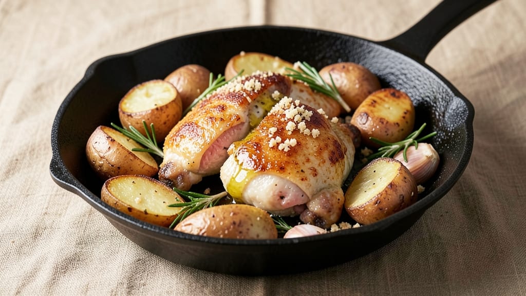 McCormick Chicken And Potatoes Recipe: One-Pan Herb-Roasted Harmony