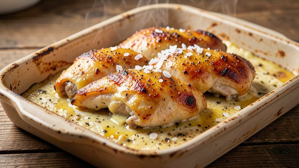 Mom's Butter Baked Chicken Recipe: Juicy, Golden Crust With Minimal Effort