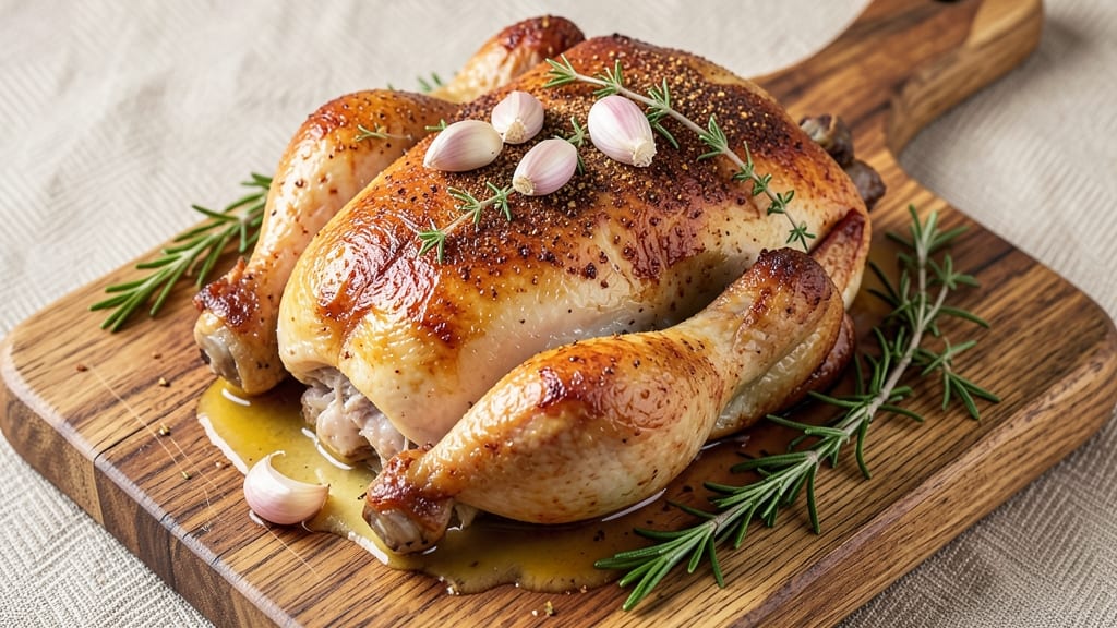Paula Deen's Whole Baked Chicken Recipe: Juicy Golden Skin and Tender Meat