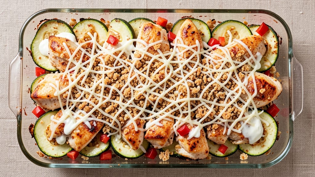 Weight Watchers Chicken and Zucchini Bake Recipe: Crispy-Topped Comfort with Hidden Veggies